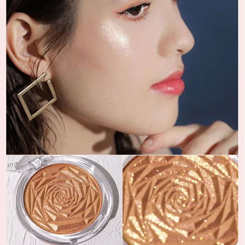 6 Colors Diamond Highlighter Powder Palette Glitter Face Contour Brighten Makeup Shimmer Ultra-concentrated Illuminate Cosmetic - AliExpress 66