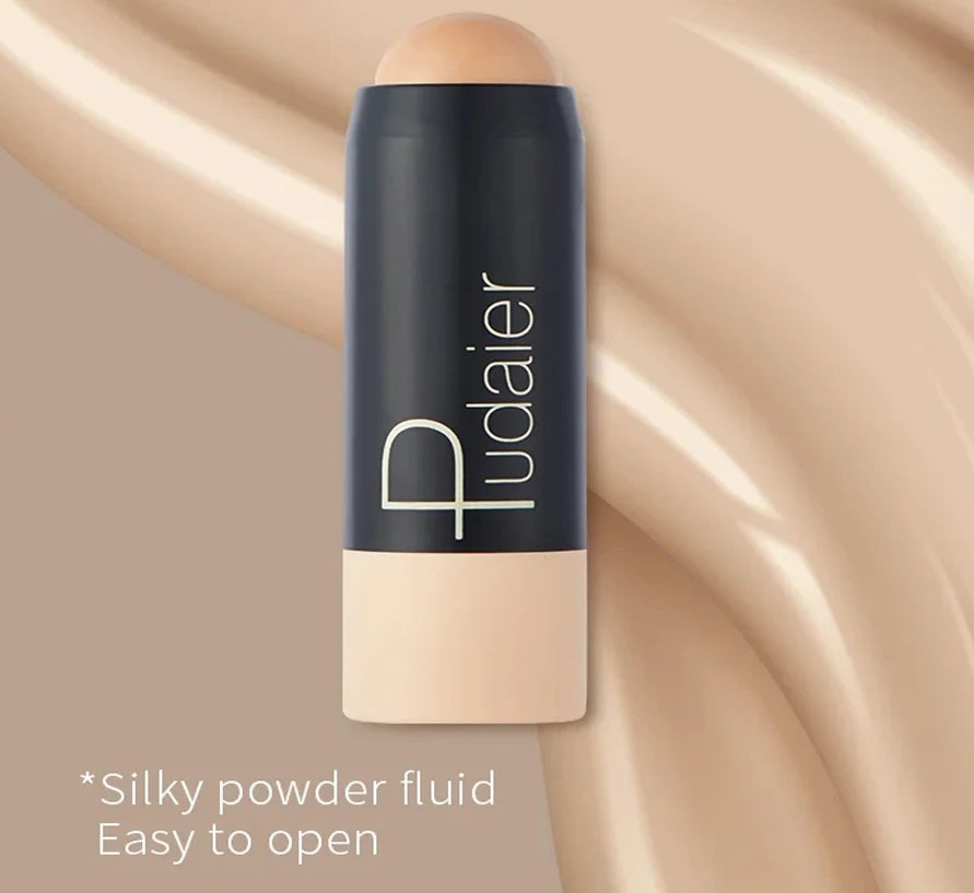 Full Coverage Lightweight Foundation Stick Contour Face Makeup Lasting Nude Foundation Base Hide Blemish Bronzer - AliExpress 66