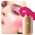6-Color Pocket Blush with Matte Finish, Natural-Looking, Waterproof Lip and Cheek Dual-Use Creamy Texture Blush Stick - AliExpress 66