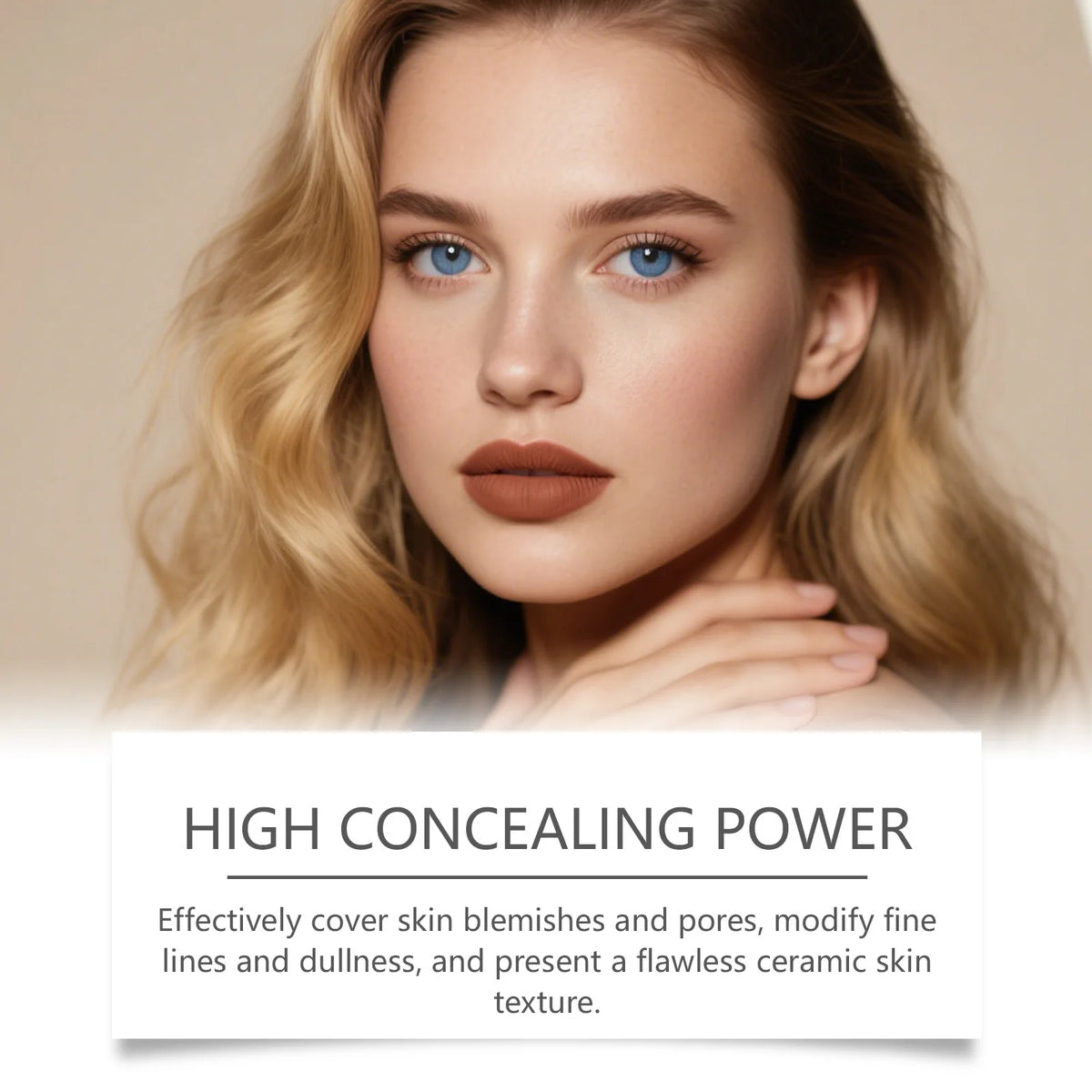 2-in-1 Color-Changing Foundation Liquid Stick Lasting Concealer Lightweight Moisturizing Brightening Matte Natural Base Makeup - AliExpress 66