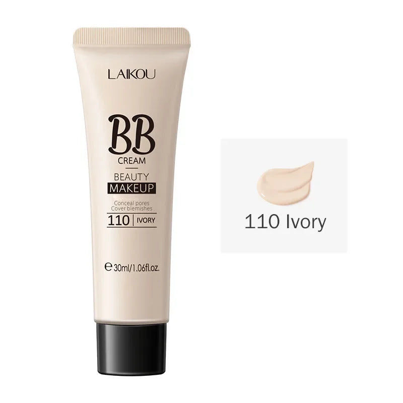 LAIKOU BB Cream 18 Hour Longlasting Liquid Foundation Waterproof Anti-acne Marks Flawless Natural Face Base Makeup Moisturize - AliExpress 66