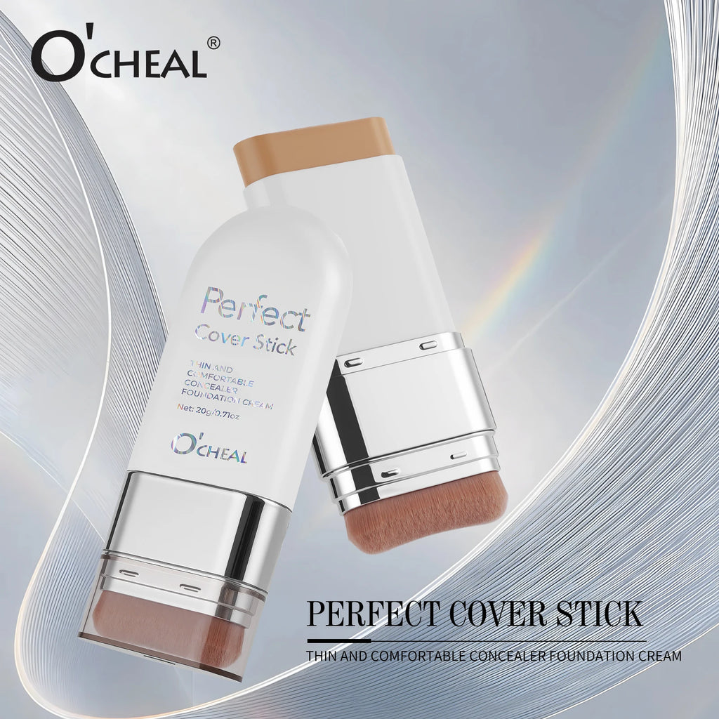 O'CHEAL Perfect Cover Stick Thin And Comfortable Concealer Foundation Cream Stick Instant Natural Waterproof Long-lasting Makeup - AliExpress 66