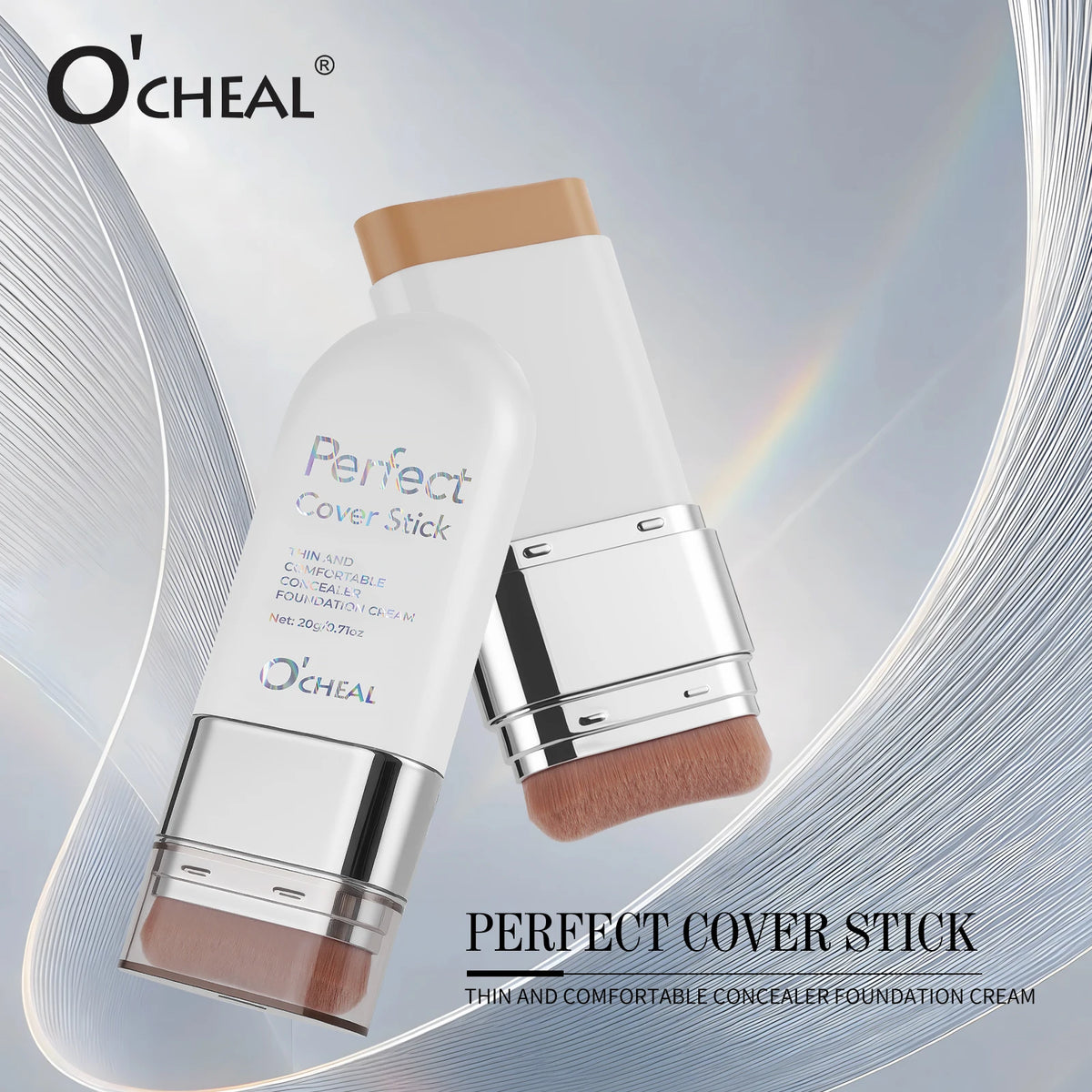 O'CHEAL Perfect Cover Stick Thin And Comfortable Concealer Foundation Cream Stick Instant Natural Waterproof Long-lasting Makeup - AliExpress 66
