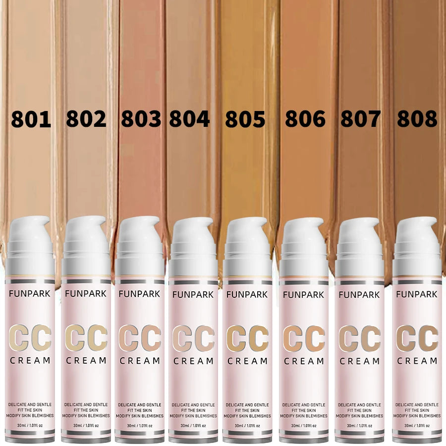 8 Colors 1Pc Liuqid-based Full Coverage Foundation Waterproof CC Cream Long Lasting Correct Redness Foundation Korean Makeup - AliExpress 66