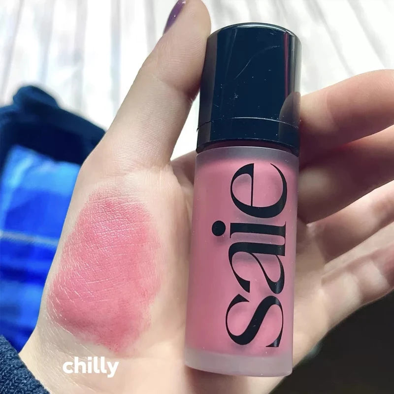 New Saie Blush Liquid Lasting Moisturizing Waterproof Easy To Color Makeup Liquid Highlighter Gloss Gel Natural Facial Cosmetics - AliExpress 66