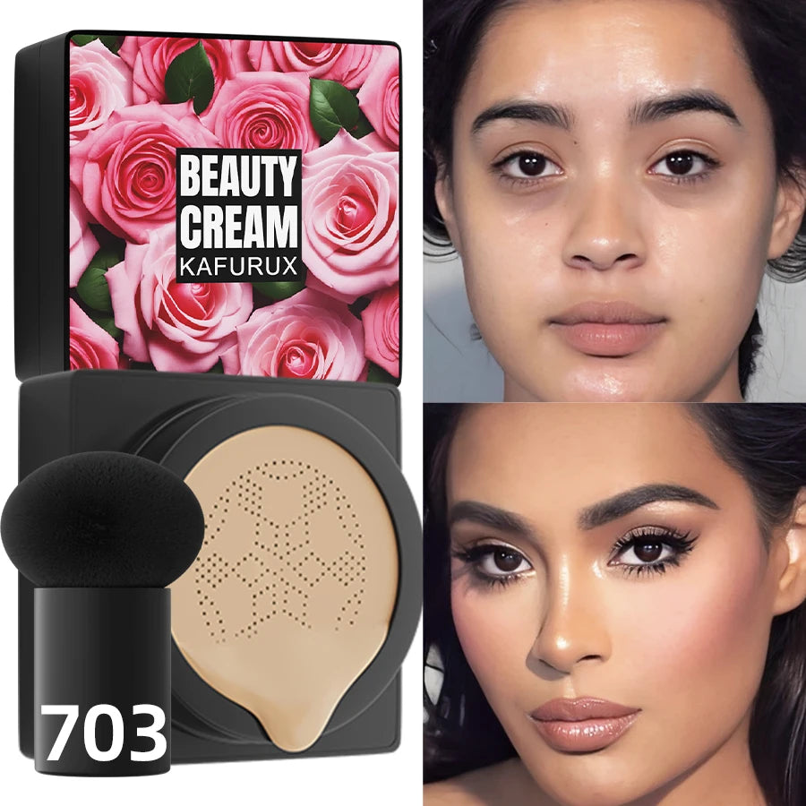 5 Color Magic Foundation Mushroom Head Moisturizing Air Cushion 1PC CC Cream Concealer Waterproof Foundation Base Makeup Gifts - AliExpress 66