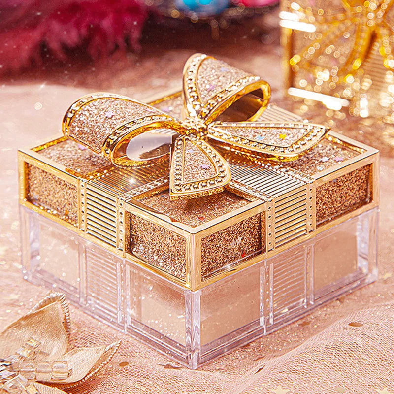2 Colors Makeup Loose Powder Transparent Finishing Powder Waterproof Cosmetic Puff For Face Finish Setting With Puff - AliExpress 66