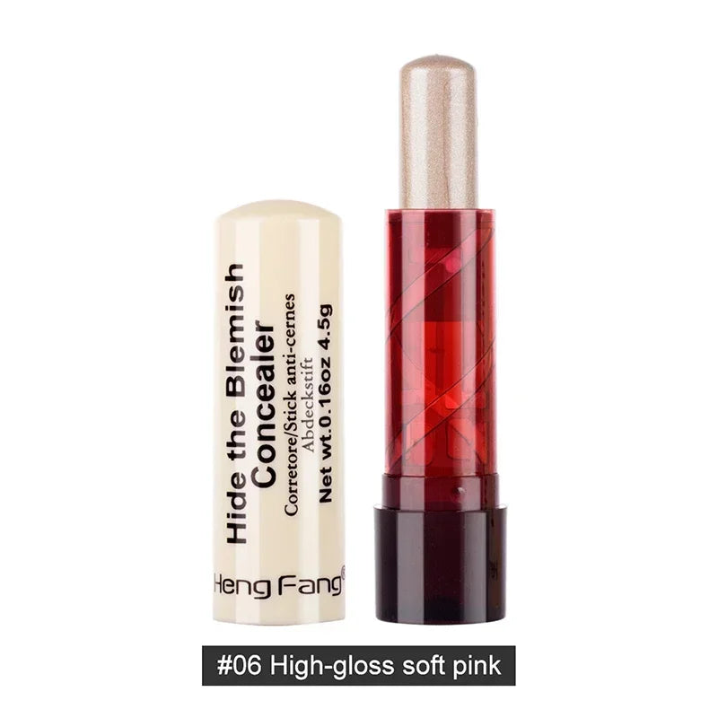 Hot Makeup Face Blush Contour Highlighter Stick Foundation Dark Circles Corrector Bronzer Base Concealer Pencil Face Foundation - AliExpress 66