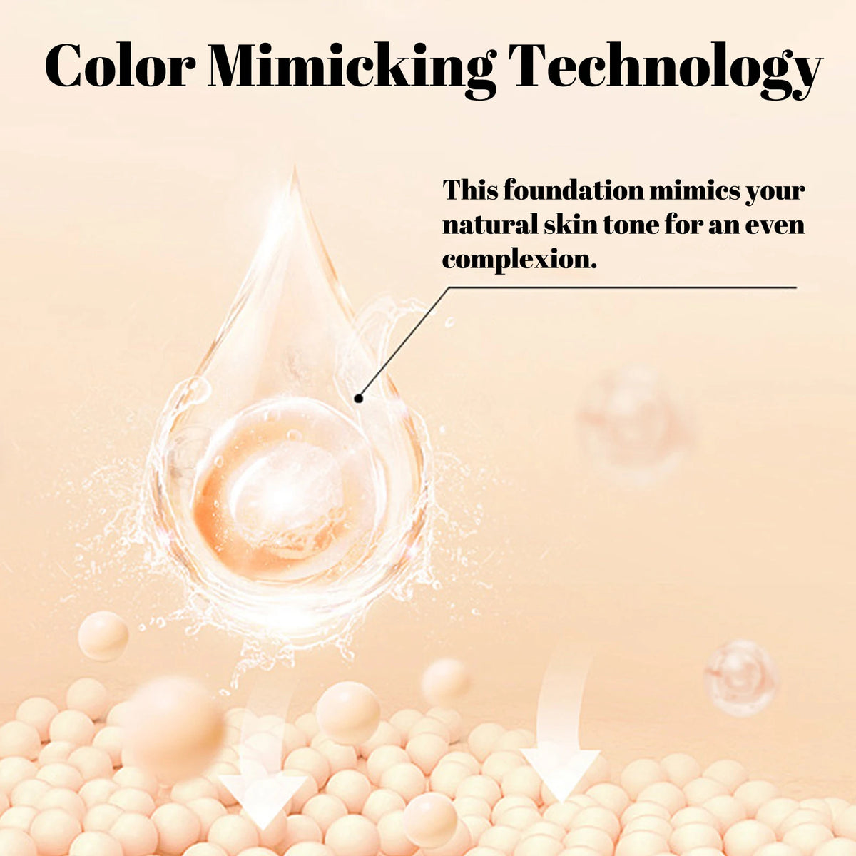 3-in-1 Smart Foundation 30g - Sunscreen, Concealer & Color Match, Light Spectrum Tech for Even Tone & UV Protection. - AliExpress 66