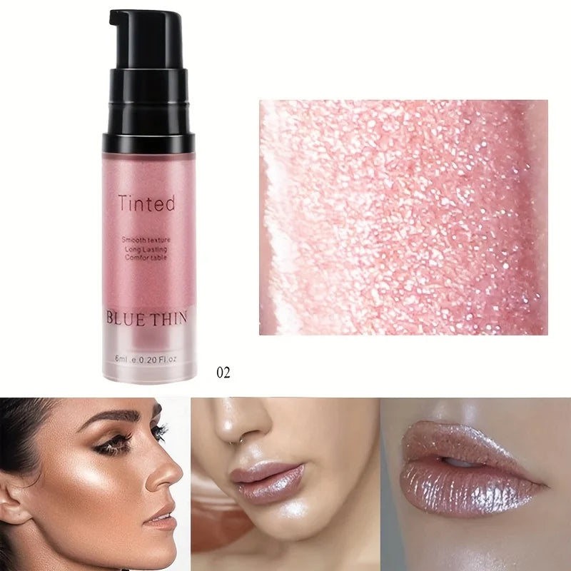 3 Colors Fashion High Gloss Highlighter Powder Spray Glitter Shimmer Sparkle Makeup for Face And Body - Beauty Highlight Spray - AliExpress 66