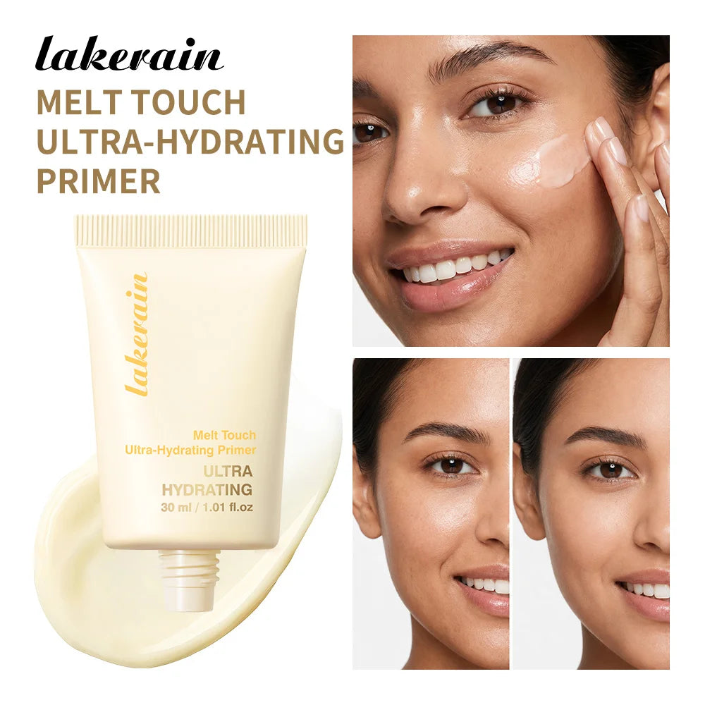 Butter Moisturising Primer Correct Rough Pore Deep Hydration Dewy Glass Effect Base Makeup Primer£¬Moisturizer£¬Serum 3-in-1 Base