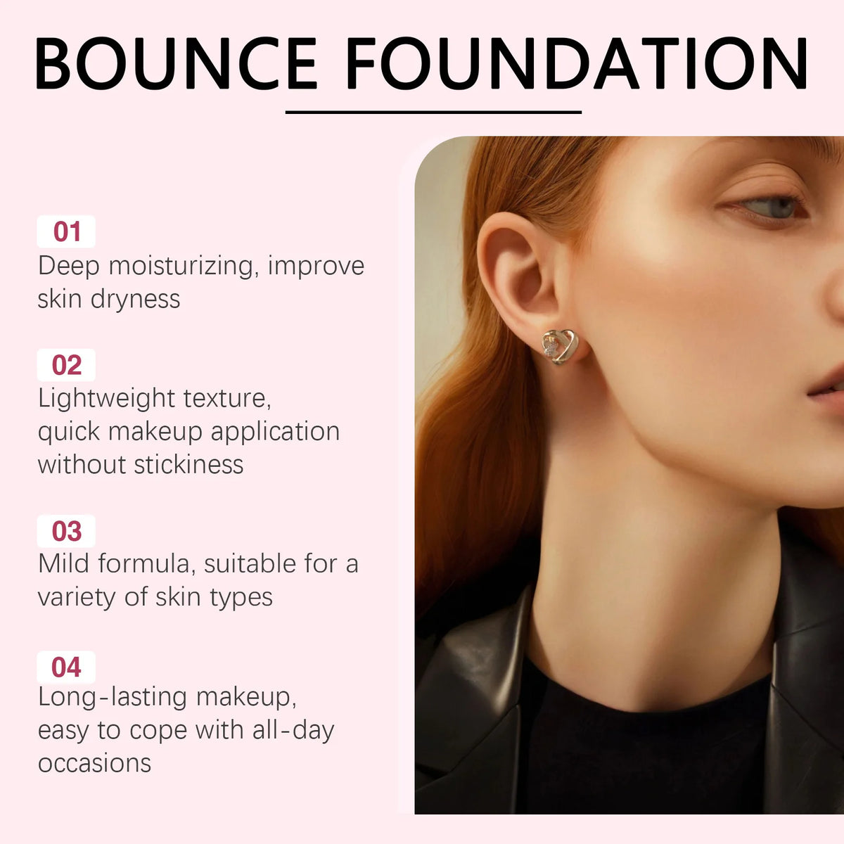 EELHOE Peptide Bounce Balm Foundation Matte Waterproof Sweatproof Oil Control Antioxidant Full Coverage Foundation Makeup Cream - AliExpress 66