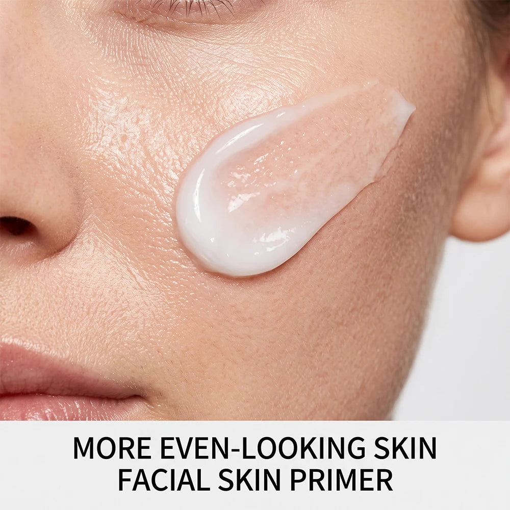 Face Primer Moisturizing Smoothing Fine Lines Skin Barrier Hydrating Lightweight Non-Greasy Daily Makeup Base
