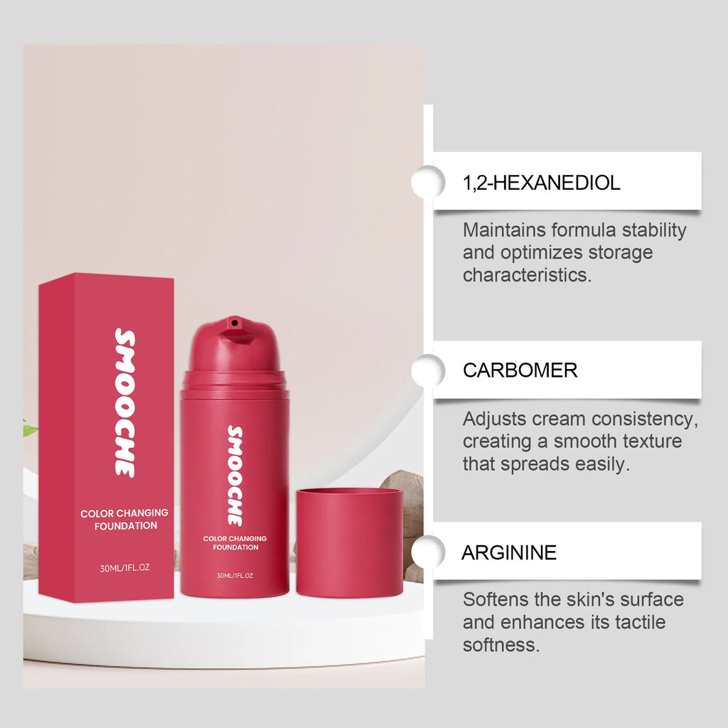 2026 Hot New Product 30ml Natural Warm Tone Foundation, Facial Evening Tone, Soft Makeup Finish, Long-Lasting Radiance, Delicate
