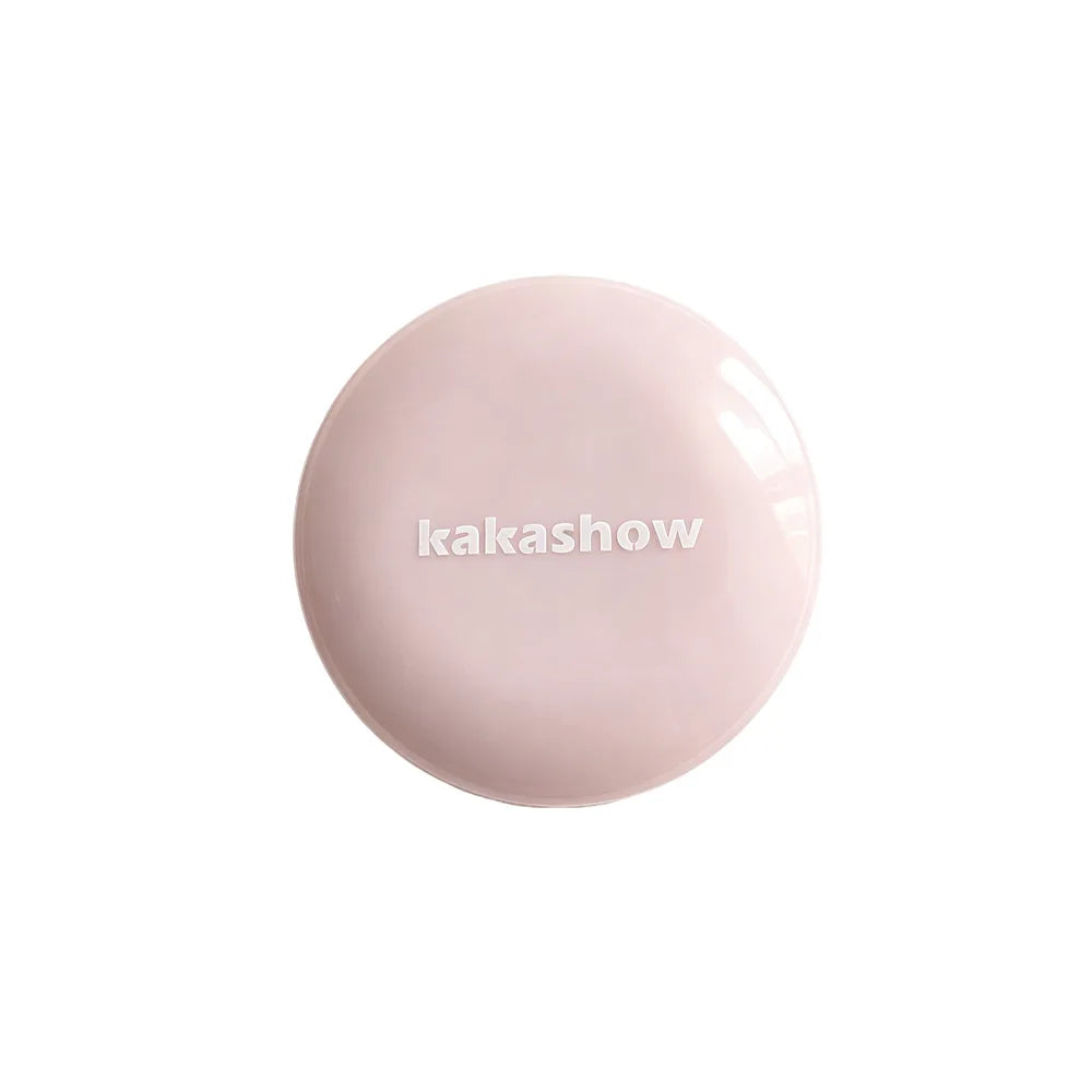Kakashow Setting Powder Compact, Smooth Non-flying Powder, Natural Fit Even Skin Tone Long Lasting Face Blush Makeup
