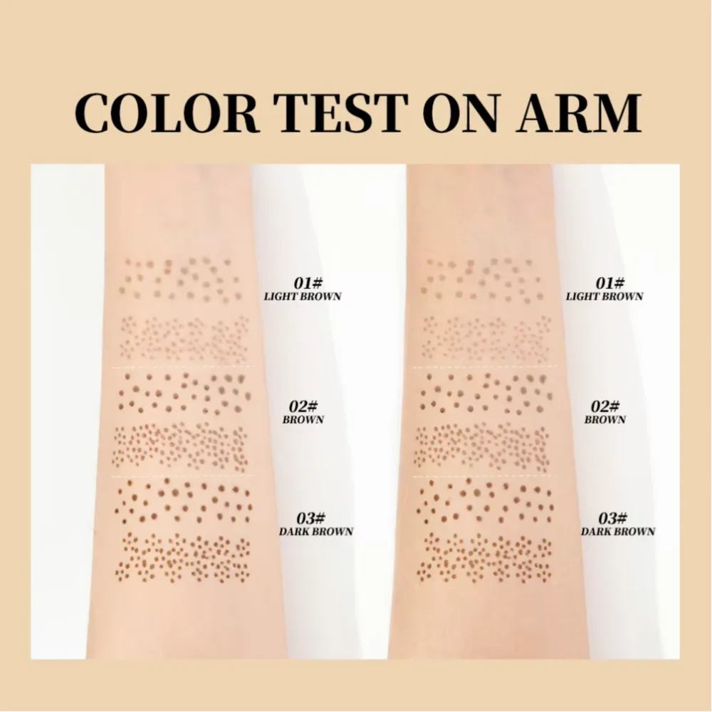 Double-end Freckles Stamp Pen Makeup 2-IN-1 Freckle Seal Waterproof Face Concealer Contour Natural Brown Freckle Cosmetic