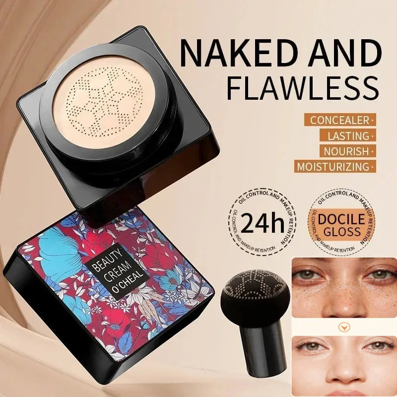 Magic Foundation Mushroom Head Air Cushion CC Cream Waterproof Brighten Foundation Cream Women Base Makeup Face Korean Cosmetics - AliExpress 66