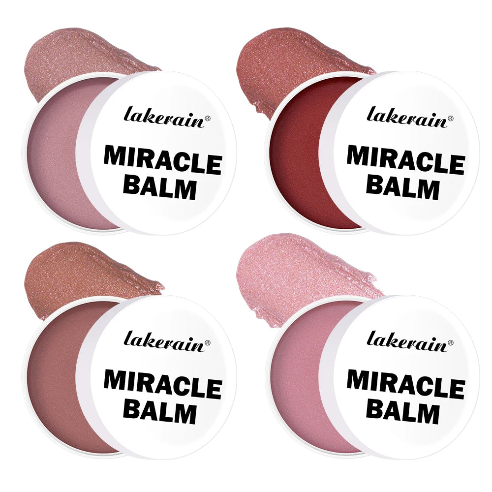 Miracle Balm Multi Glow Balm Cream Blush for Cheeks Blush Balm Face Makeup Radiant Finish Hydrating Creamy Lightweight Cosmetic - AliExpress 66