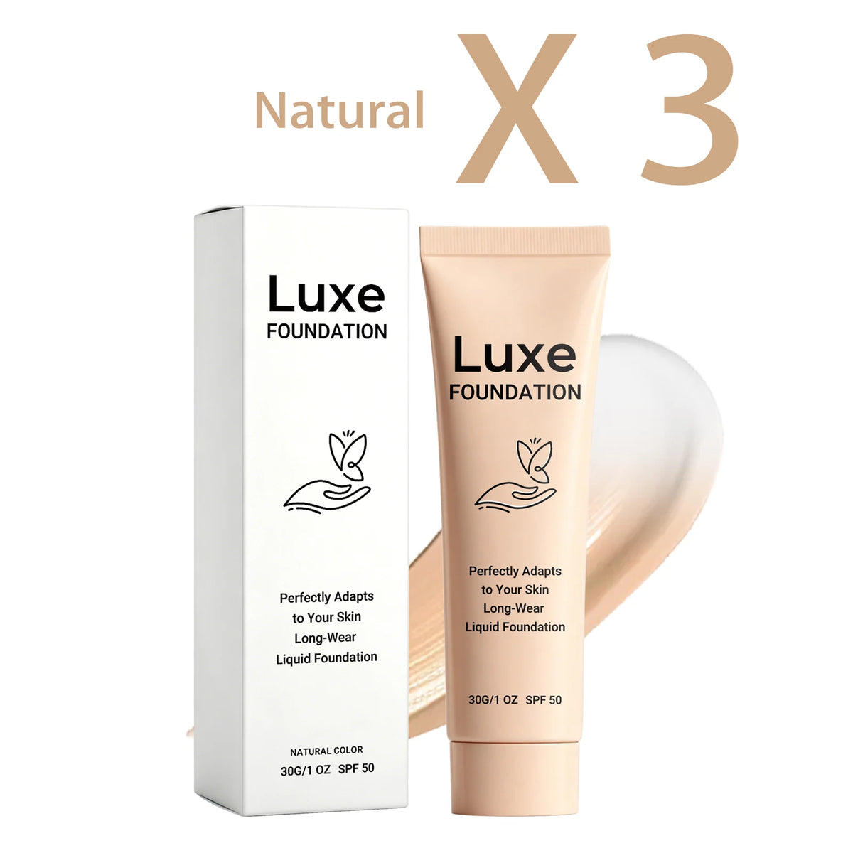 Color Changing Liquid Foundation Self Adjusting Coverage Concealer Waterproof Long Lasting Skin ToneHideBlemishes InvisiblePores