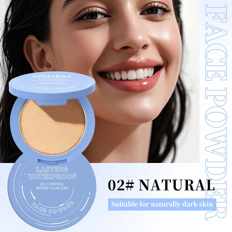 Concealer Setting Powder Compact Multi-Color Natural Drying Oil-Controlling Long-Lasting Waterproof Face Full Coverage Makeup - AliExpress 66