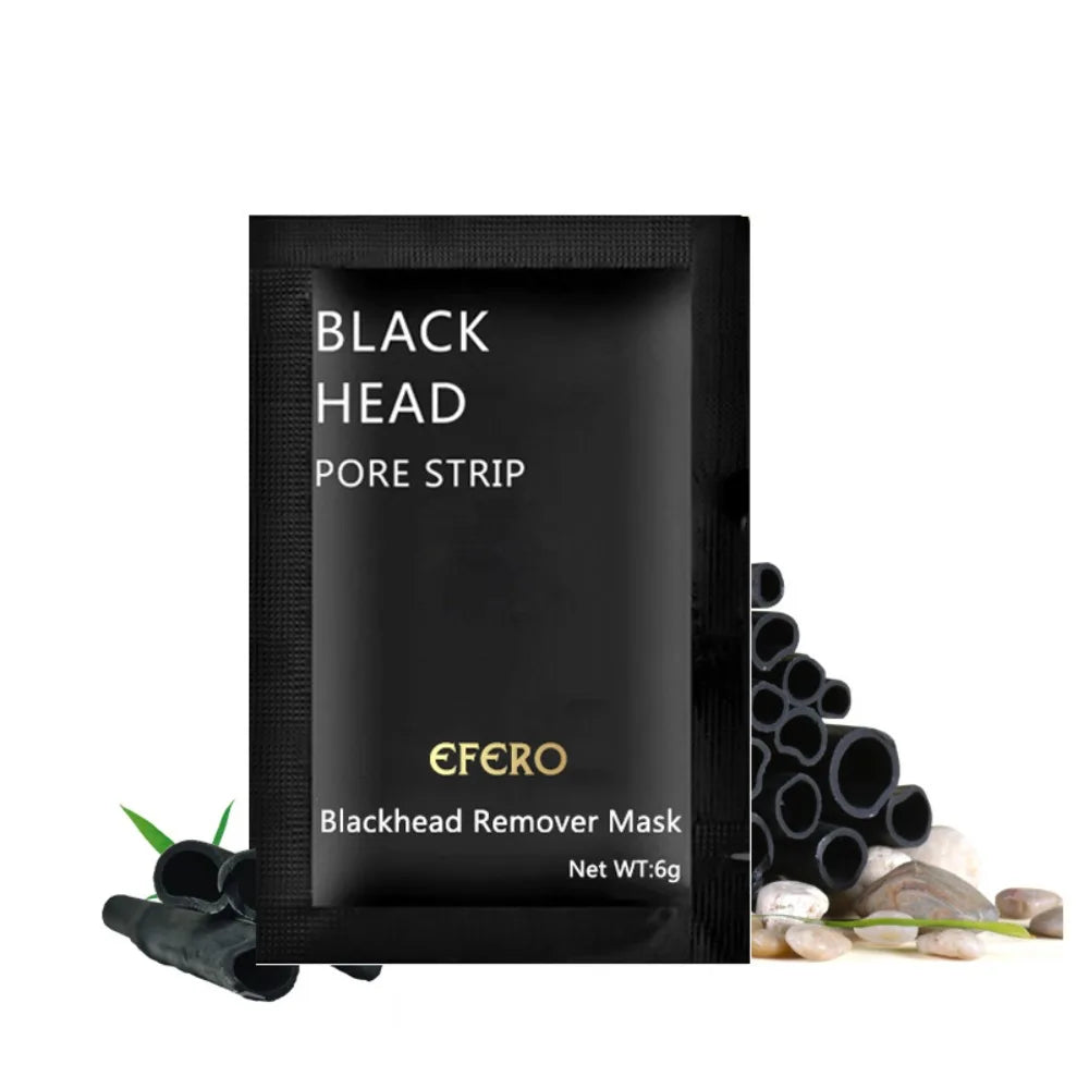 New Acne Treatments Black Head Remover Mask Peel Off Black Dots Black Face Mask Nose Purifying Skin Care Facial Mask Mud