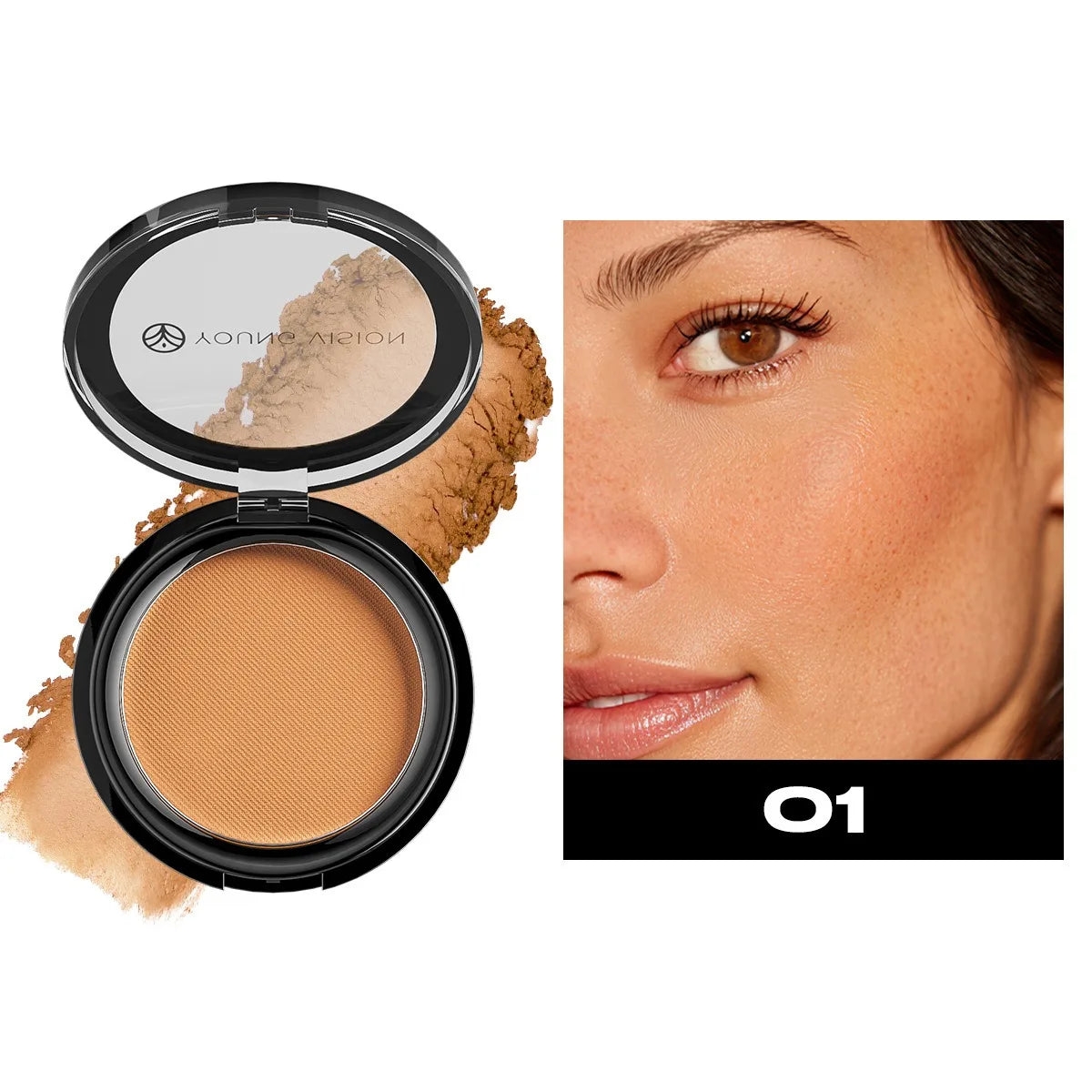 Dark Skin Matte Mineral Finishing Bronzer Contour Oil-control Long-lasting 5IN1 Hairline Concealer Nose Shadow Powder Palette - AliExpress 66