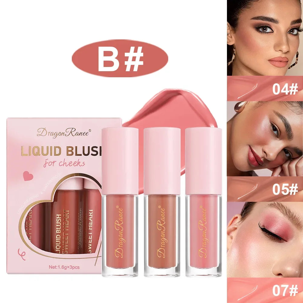 1/3Pc Mini Matte Liquid Blush 8Color Velvet Blusher Orange Peach Face Rouge Lasting Beauty Natural Cheek Tint Cream Blush Makeup - AliExpress 66