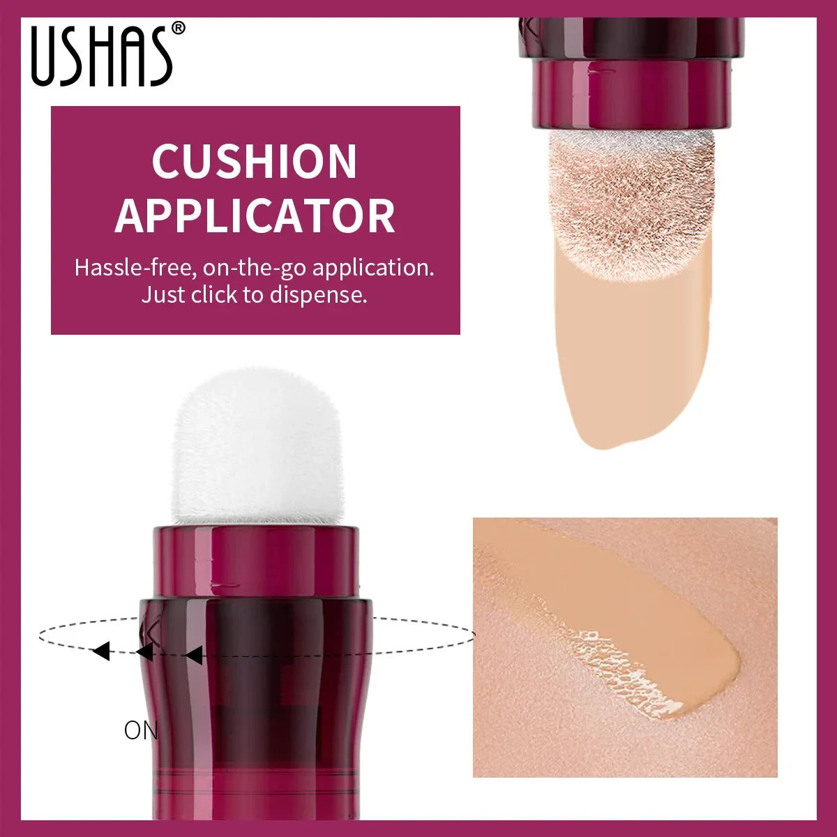 Facial Concealer Sponge Head Matte Liquid Foundation Makeup Oil Control Long Lasting BB Cream Waterproof Brighten Cosmetics - AliExpress 66