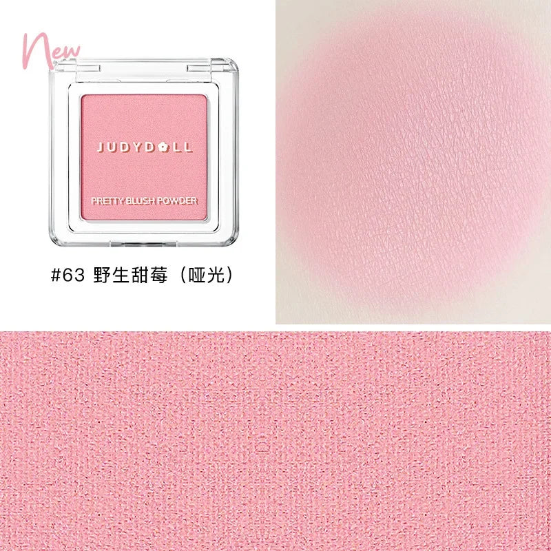 Judydoll Monochrome Blush Portable Silky Cream Multipurpose Blusher Long Lasting Nude Natural Brighten Skin Tone Makeup Cosmetic - AliExpress 66