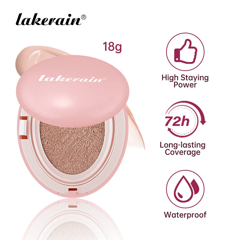 Semi-matte CC Cream Cushion Natural Concealer Whitening Long-lasting Creamy Texture Foundation Face Base Makeup Cosmetics - AliExpress 66