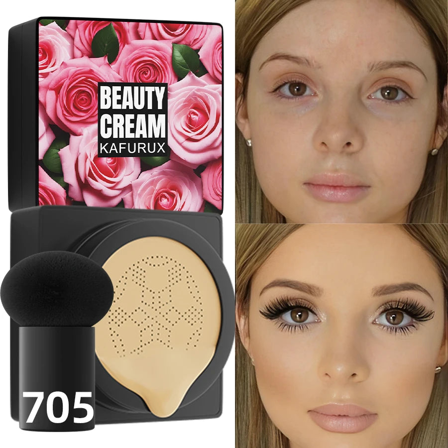 5 Color Magic Foundation Mushroom Head Moisturizing Air Cushion 1PC CC Cream Concealer Waterproof Foundation Base Makeup Gifts - AliExpress 66