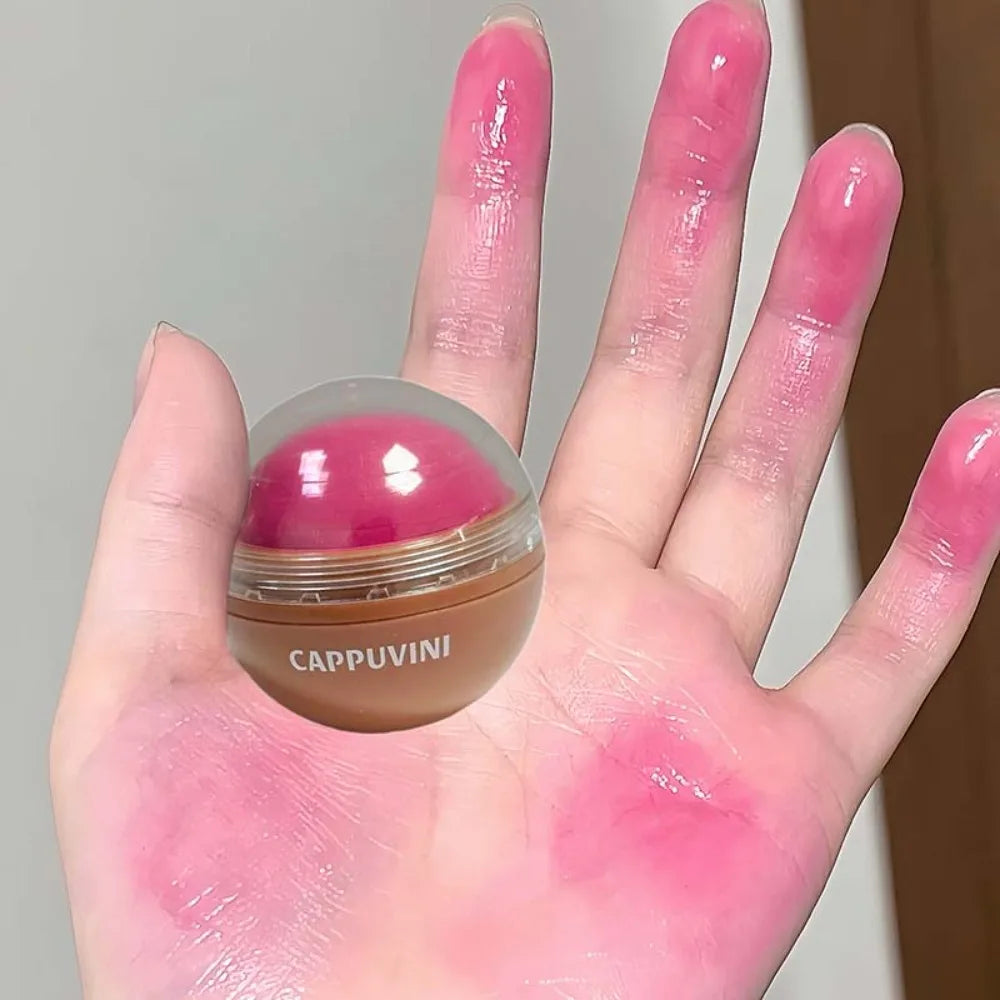 Juicy Blush Ball 3D Highlight & Natural Rosy Glow Long-Lasting Blush for a Flawless Makeup Lips & Rouge Face Brighten Contour - AliExpress 66