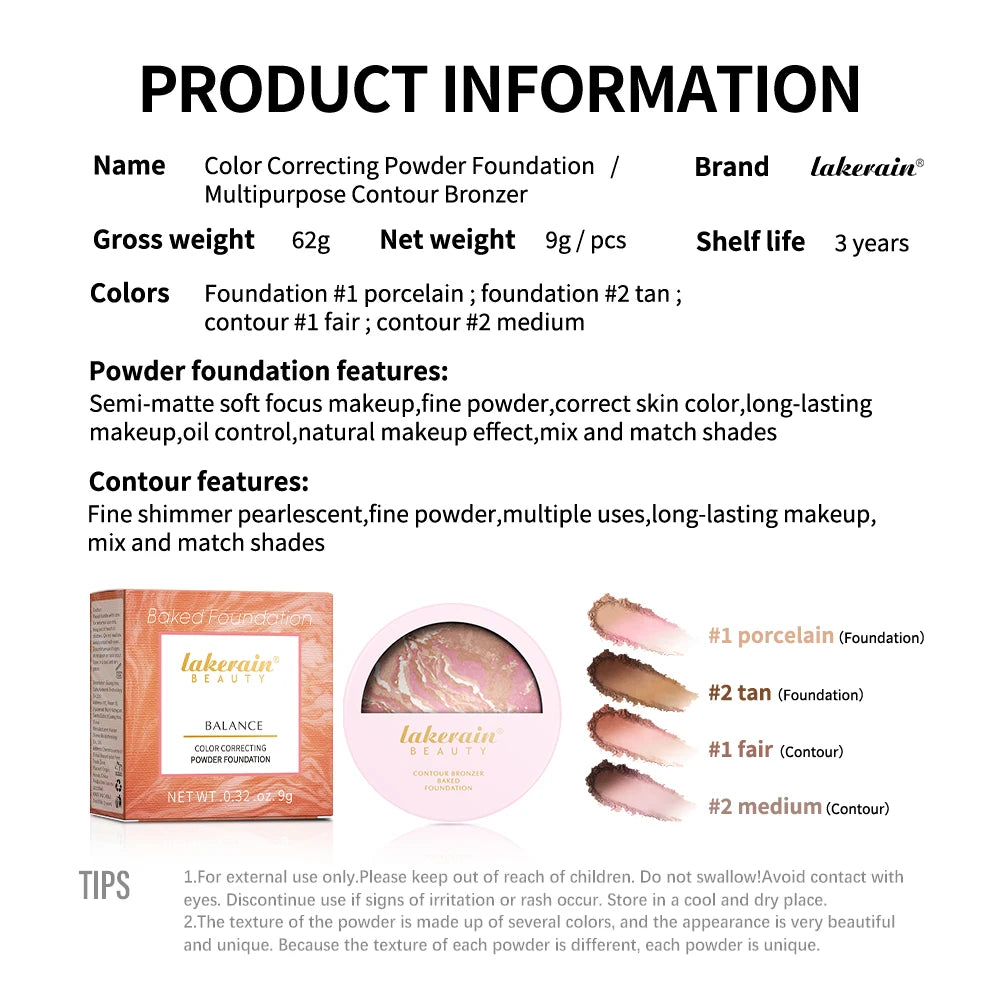 Matte Baked Powder Foundation 9g