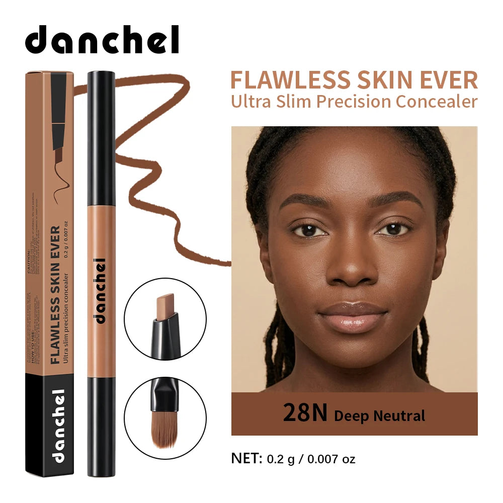 Flawless Skin Ever Dual?End Concealer Pen 8 Shades Full Coverage Long Lasting Blendable Face Concealer Makeup with Brush - AliExpress 66
