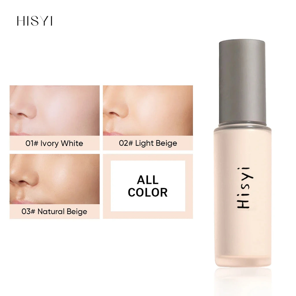 Liquid foundation naturally brightens makeup, it's not easy to get stuck. Powder isolation bb cream, plain face cream, concealer - AliExpress 66