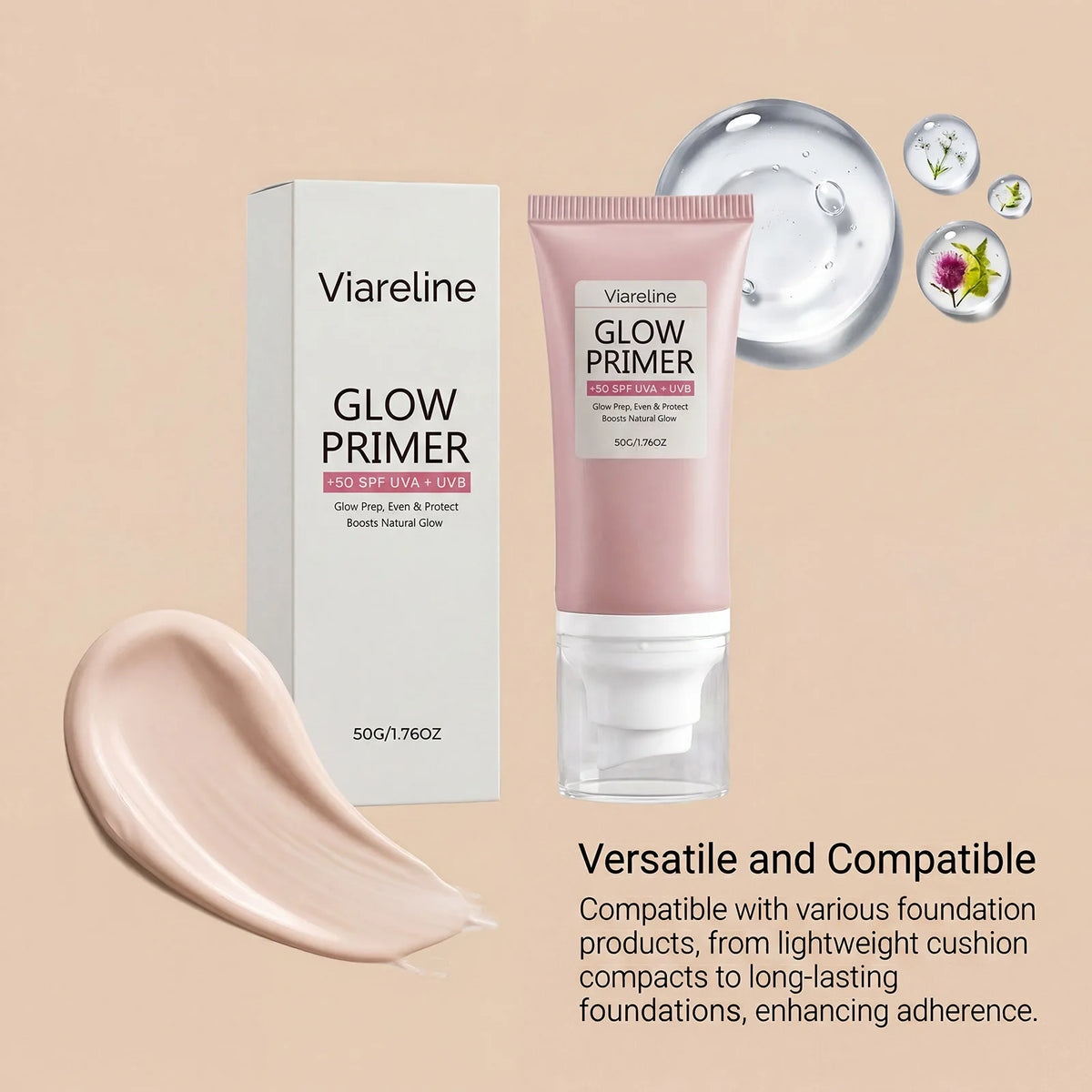 New Makeup Primer Cream Lasting Moisturize Refreshing Make Up Base Cosmetics All Skin Types Korea Lightweight Oil-Control Primer