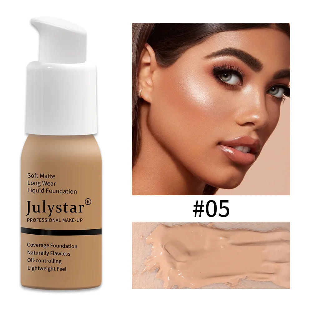 10 Colors Matte Liquid Foundation, Waterproof Long?lasting Lightweight Oil Control Concealer Facial Base Makeup - AliExpress 66