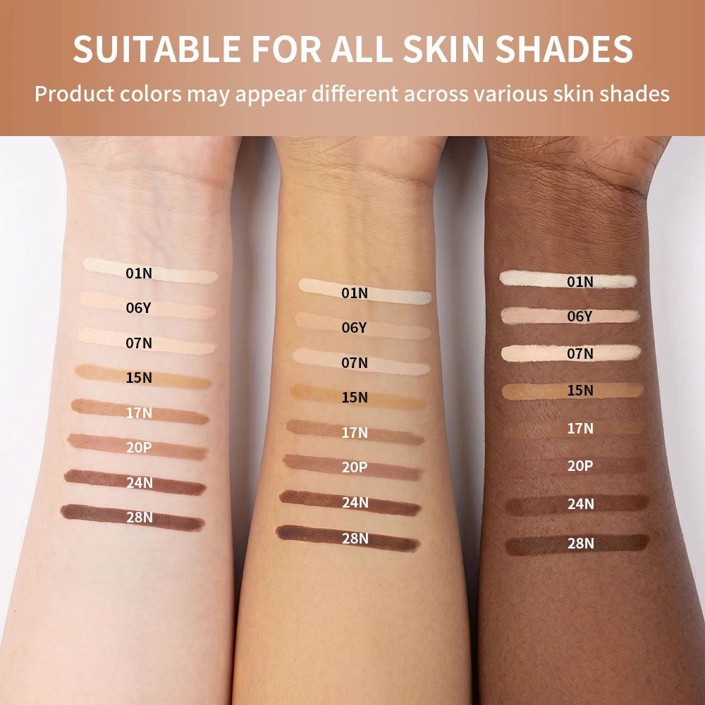 Flawless Skin Ever Dual?End Concealer Pen 8 Shades Full Coverage Long Lasting Blendable Face Concealer Makeup with Brush - AliExpress 66