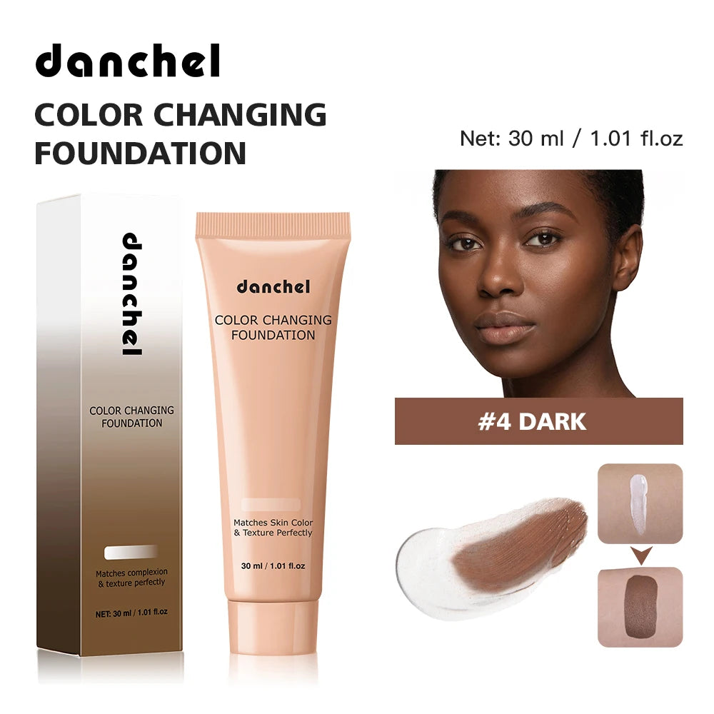 Color Changing Foundation Natural Matte Makeup Effect Deep Hydration Nourish Repair Skin Brighten Even Tone Concealer Foundation - AliExpress 66