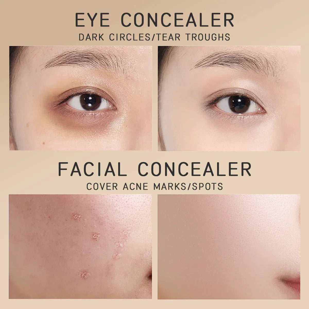 Face Foundation Liquid Moisturizing & Refreshing BB Cream Oil-Control Air Cushion Concealer Summer Korean Makeup Foundation