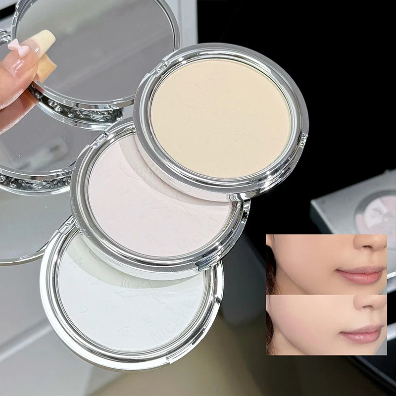 NICEKEY 3 Colors Pressed Powder Natural Makeup Face Powder Oil Control Lasting Setting Powder Smooth Finish Concealer Cosmetics - AliExpress 66