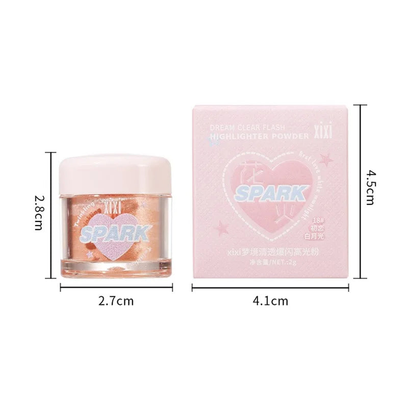 3 Colors Glitter Highlighters Powder Diamond Shimmer Eye Shadow Pearlescent Face Body Brightening Smooth Natural Contour Makeup - AliExpress 66