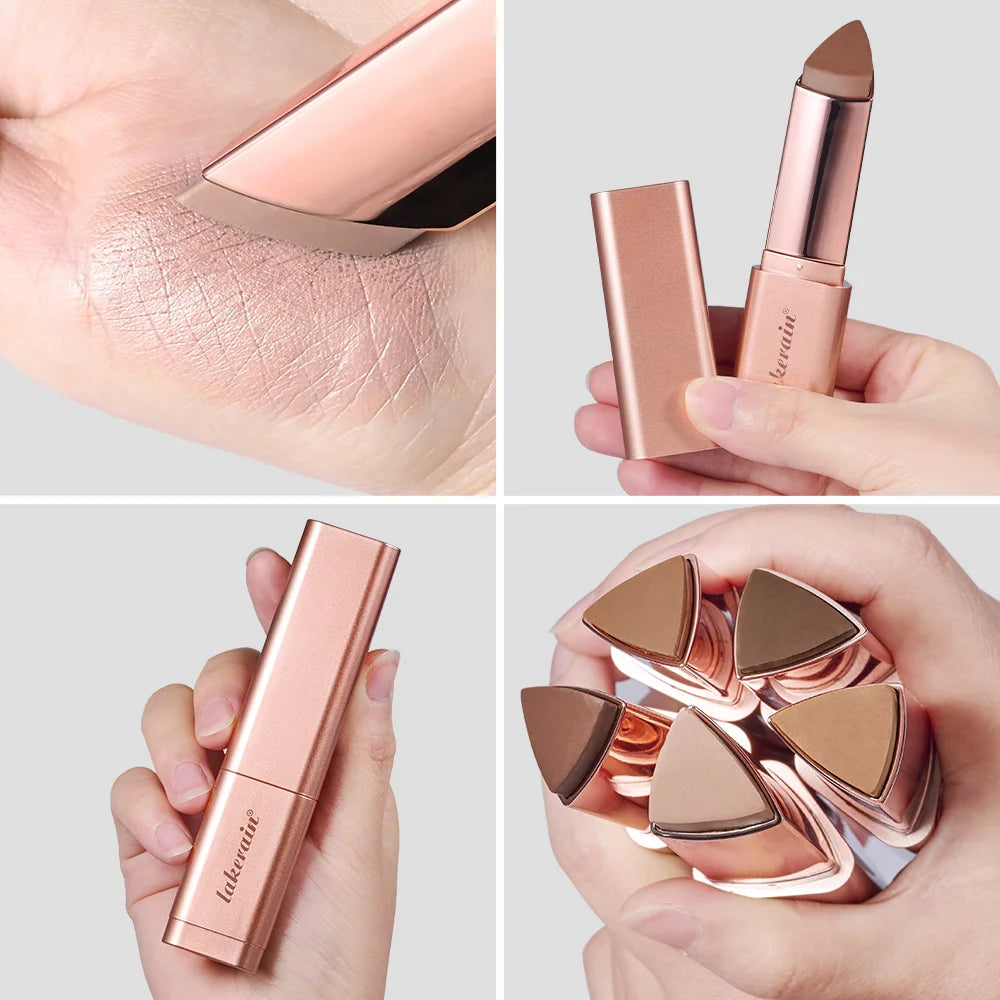 2 IN 1 Cream Bronzer And Contour Stick Waterproof Highly Pigmented Instant Depth & Dimension Contouring Face Makeup Cosmetics - AliExpress 66