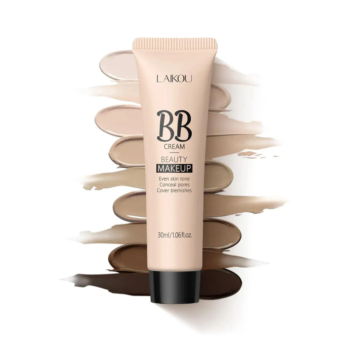 Natural Finish Foundation Cream 30ml Lightweight BB Cover Dark Circles Pores Oil Free Long Lasting Makeup Base - AliExpress 66