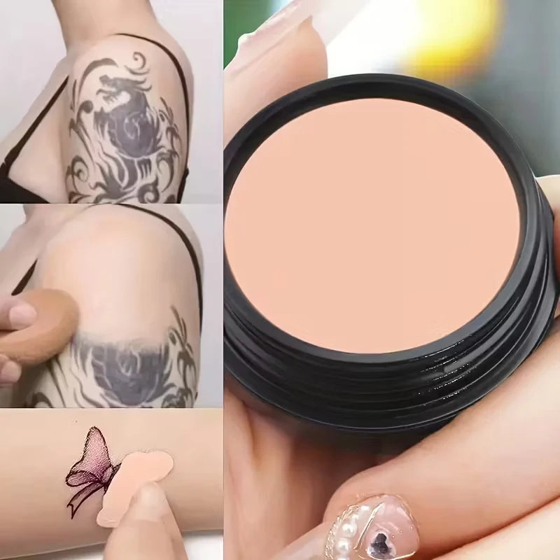 Full-coverage Concealer for Mature Skin - Ideal for Natural Makeup to Cover Dark Circles, Spots, Marks, and Tear Troughs