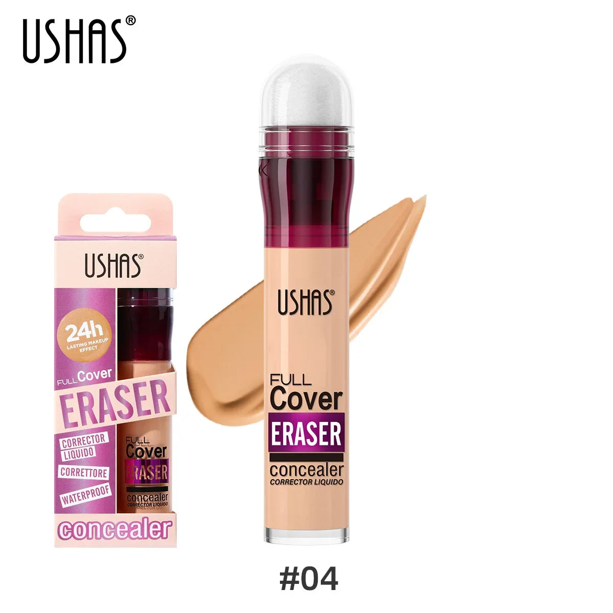 Facial Concealer Sponge Head Matte Liquid Foundation Makeup Oil Control Long Lasting BB Cream Waterproof Brighten Cosmetics - AliExpress 66
