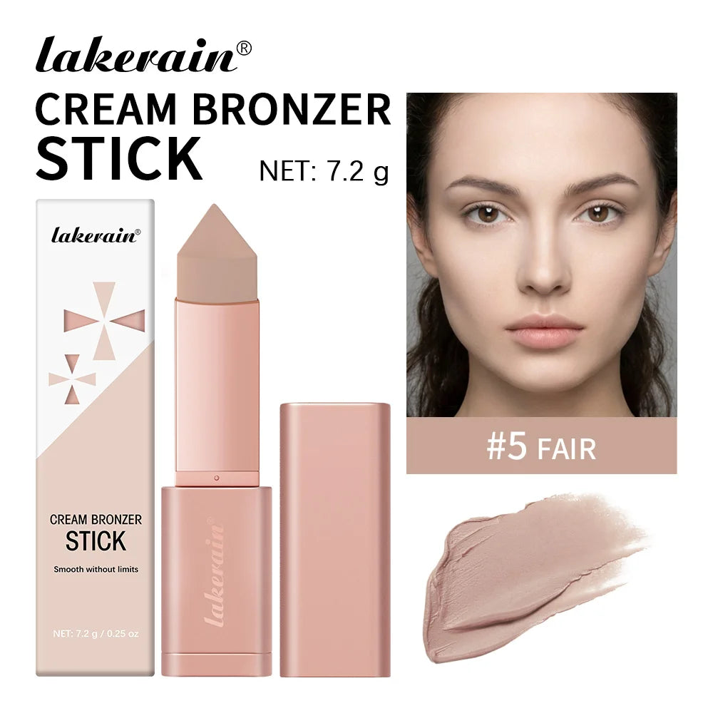 2 IN 1 Cream Bronzer And Contour Stick Waterproof Highly Pigmented Instant Depth & Dimension Contouring Face Makeup Cosmetics - AliExpress 66
