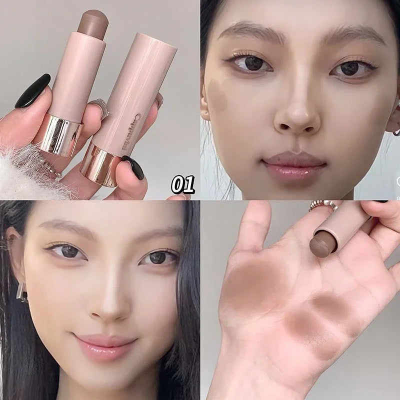 Gray Brown Bronzer Contouring Stick Waterproof Cream Texture Moisturizing Shadow Contouring Pen Face Concealer Cosmetics Makeup - AliExpress 66