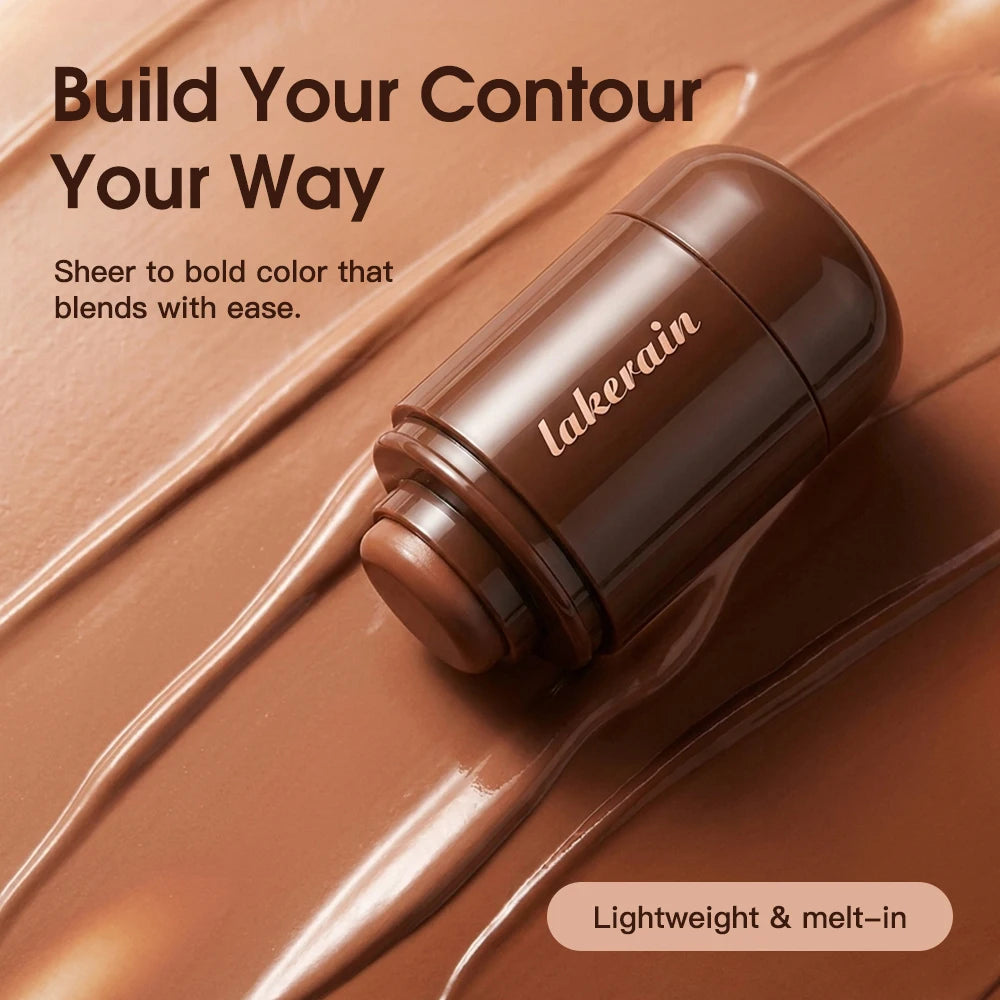 Lakerain Bronze Contour Stick Long-lasting Natural Makeup Finish Create Dimensional Effect Hydrates Smooths Skin Contour Stick - AliExpress 66
