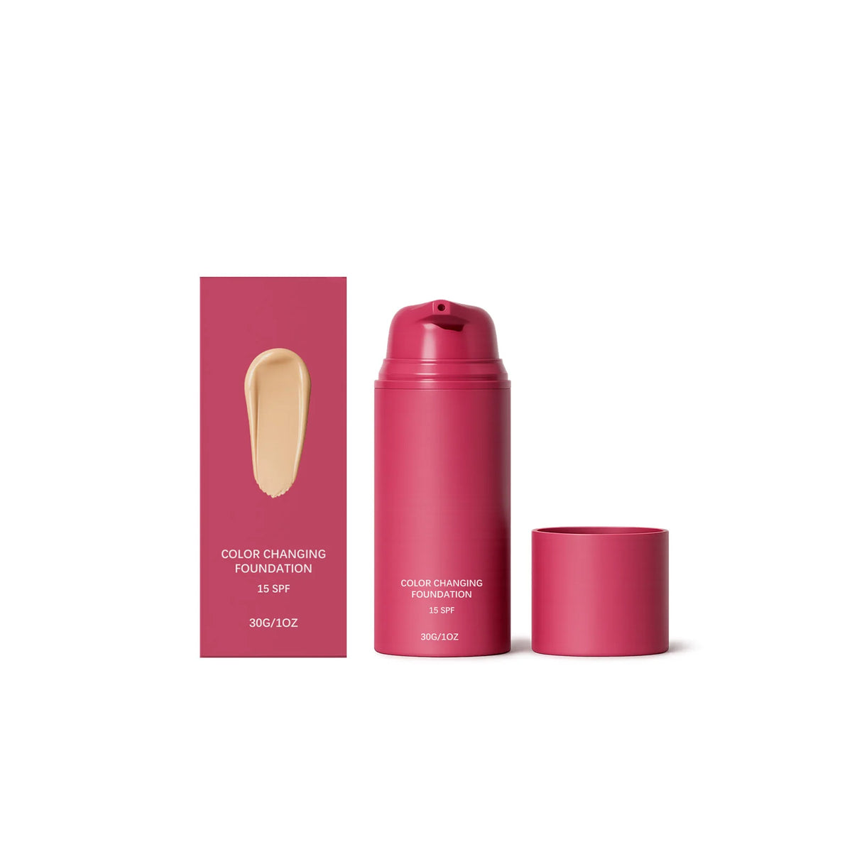 30G Face Color Changing Foundation Moisturizing Enhance Smoothness Improve Skin Texture Non-greasy Glowing Facial Foundation - AliExpress 66